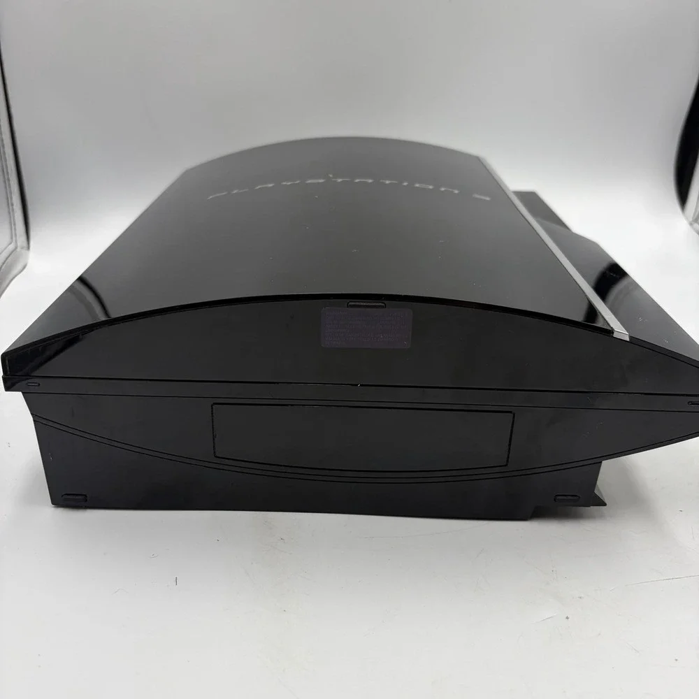 Sony PlayStation 3 CECHL01 Black Fat 80 GB Console + Power Cable Only